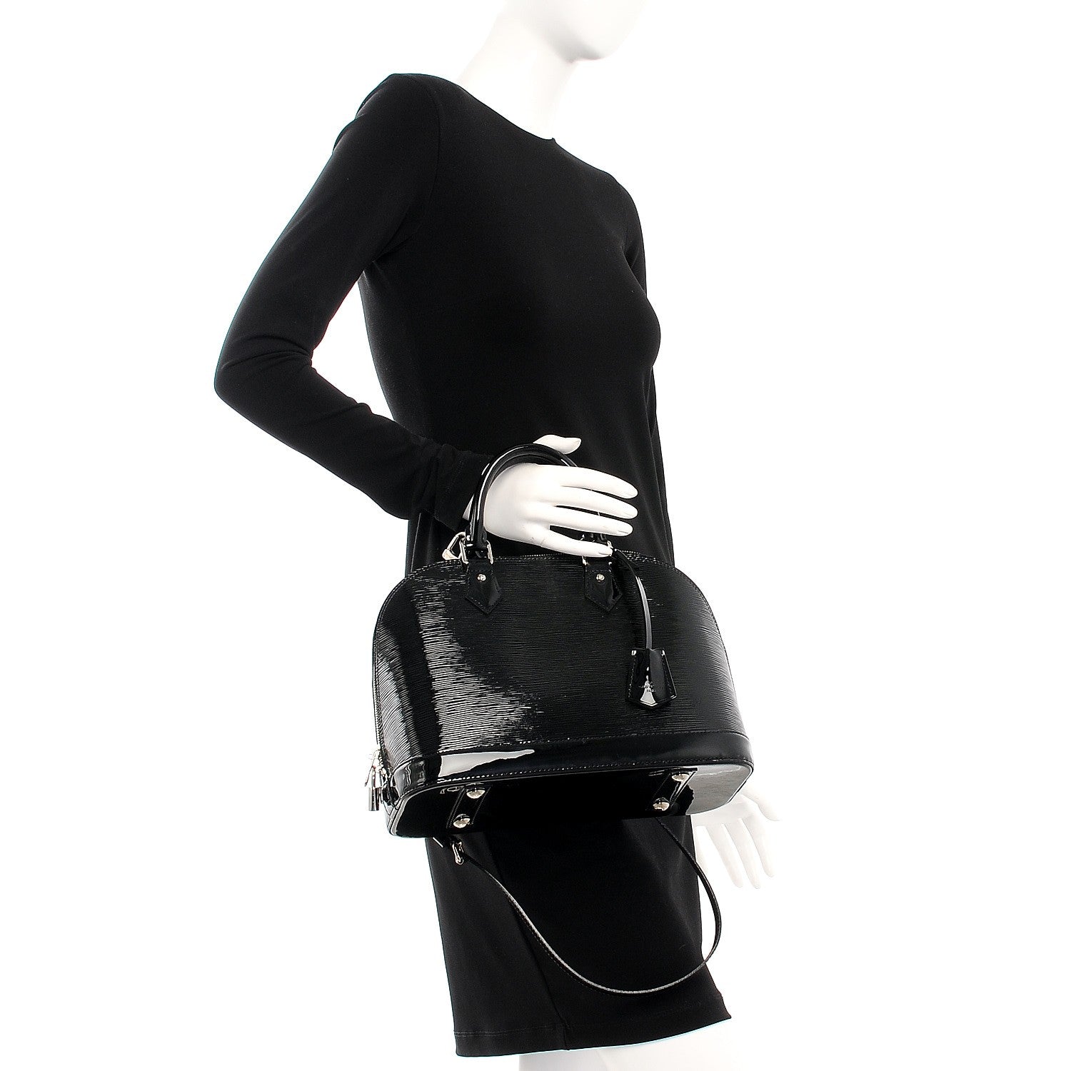 Louis Vuitton Electric Epi Alma PM Black 3 of 12