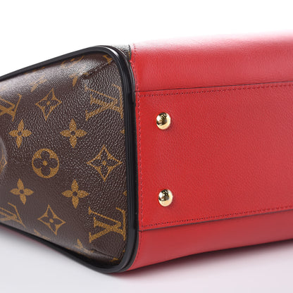 Louis Vuitton Calfskin Monogram Kimono Tote Cherry 7 of 9