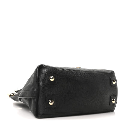 Mulberry Classic Grained Calfskin Small Alice Satchel Black 4 of 11