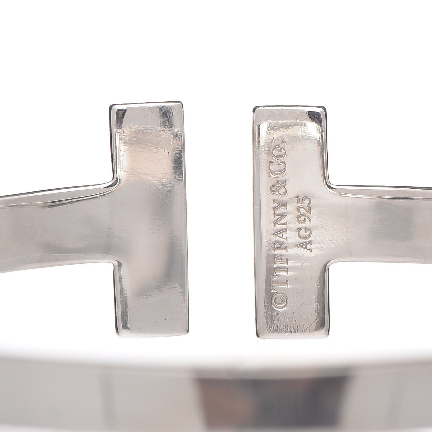 Sterling Silver T Square Bracelet