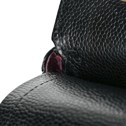 Chanel Caviar Quilted Jumbo Double Flap Black 13 of 18