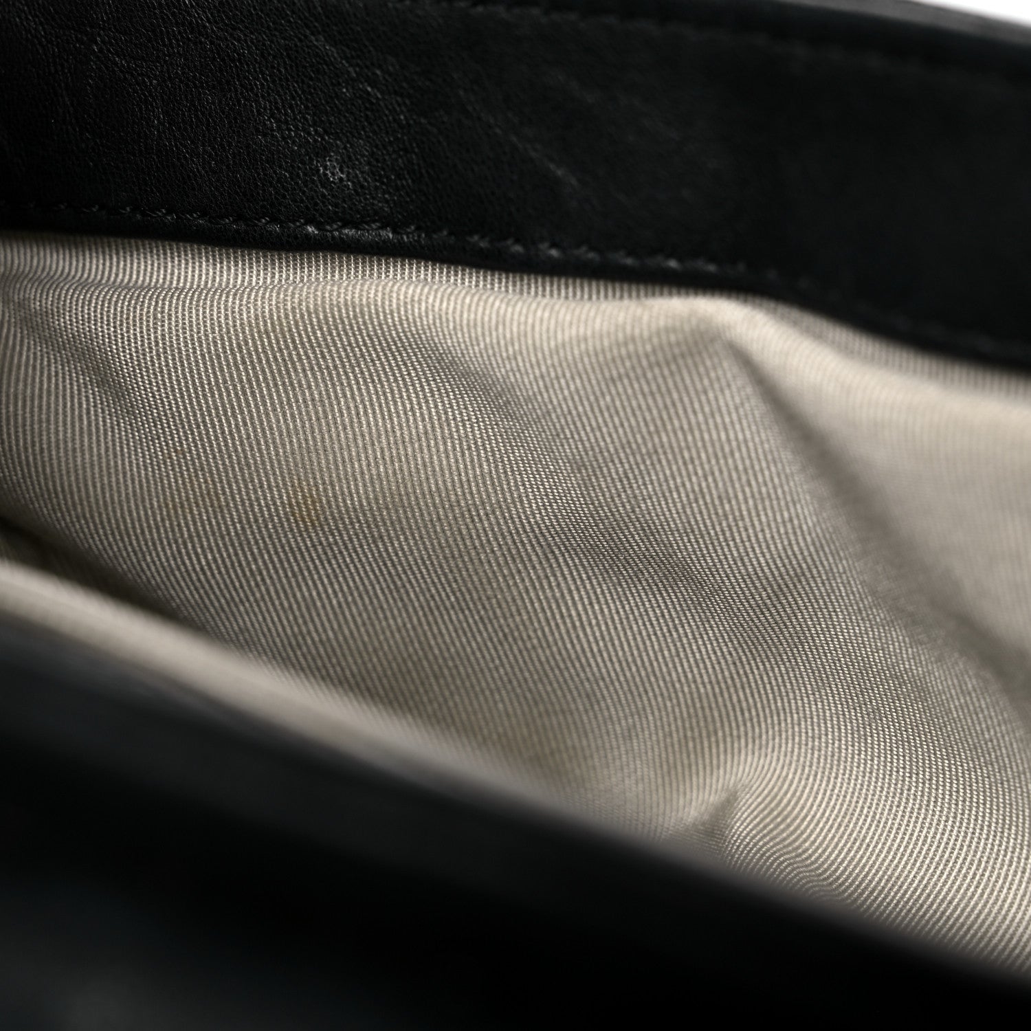 Chanel Washed Lambskin Quilted Mini Chain Around Flap Black 12 of 14