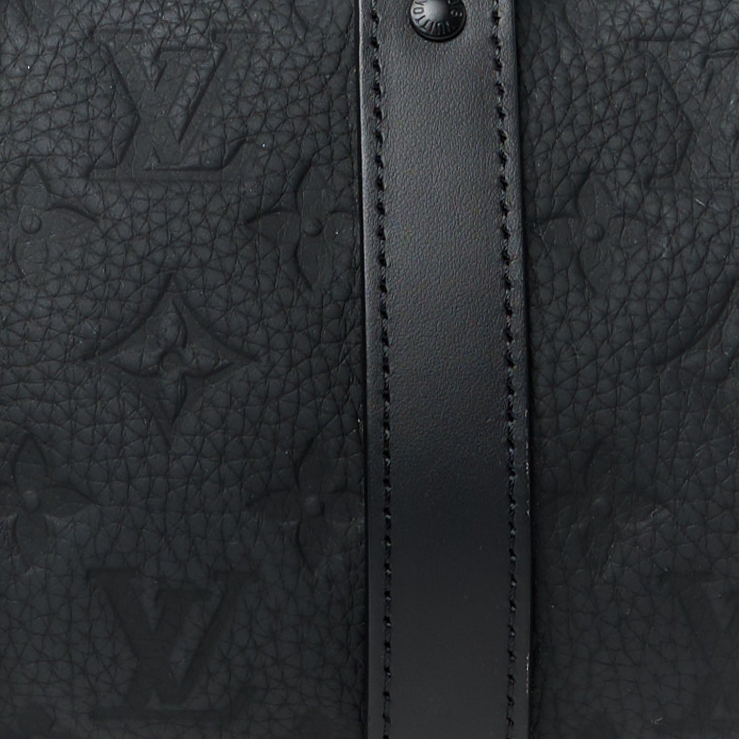 Monogram Taurillon Keepall Bandouliere 25 Black