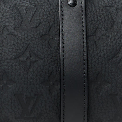 Louis Vuitton Monogram Taurillon Keepall Bandouliere 25 Black 8 of 10