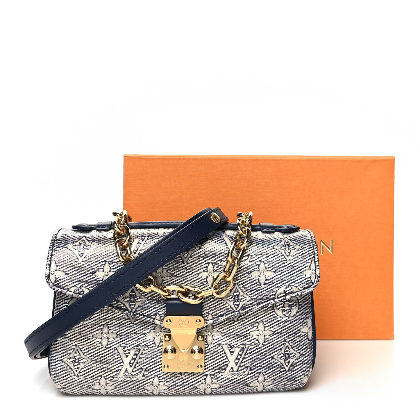 Monoglam Pochette Metis East West Blue