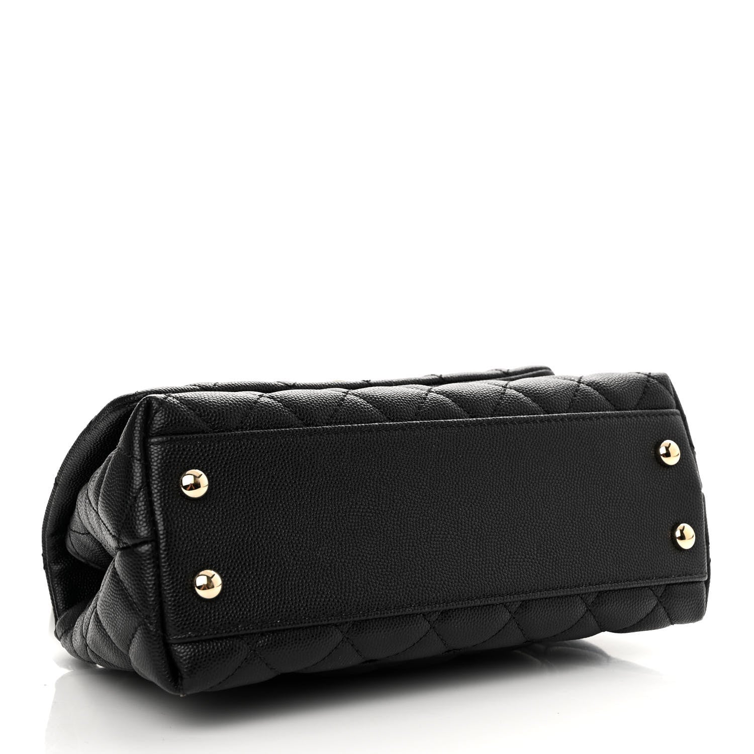 Chanel Caviar Quilted Mini Coco Handle Flap Black 4 of 12