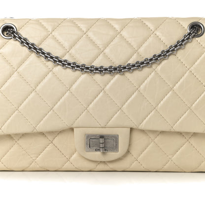 Chanel Aged Calfskin Quilted 2.55 Reissue 227 Flap Beige 10 of 15