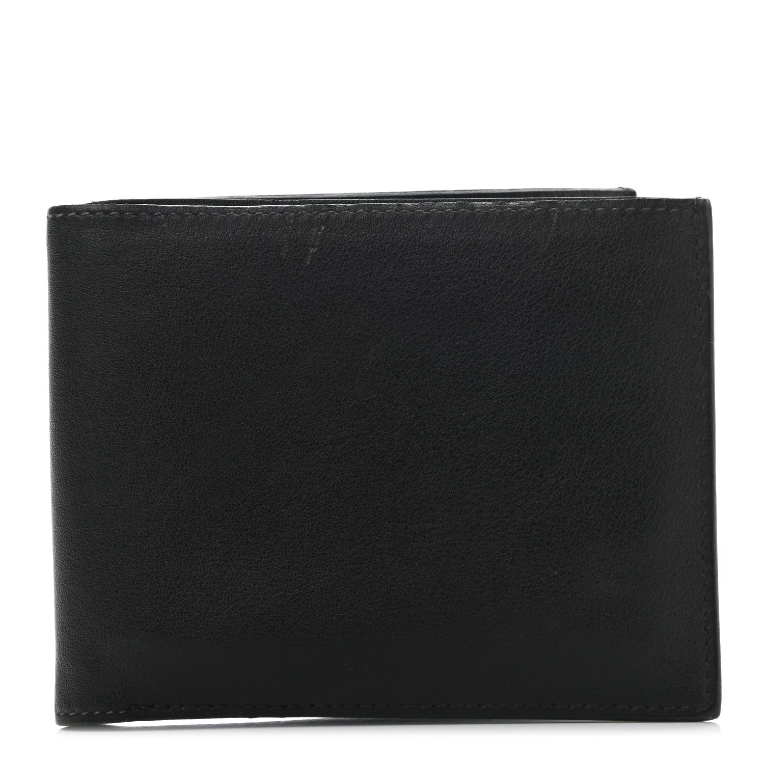 Hermes Swift Citizen Twill Compact Wallet Black 1 of 9