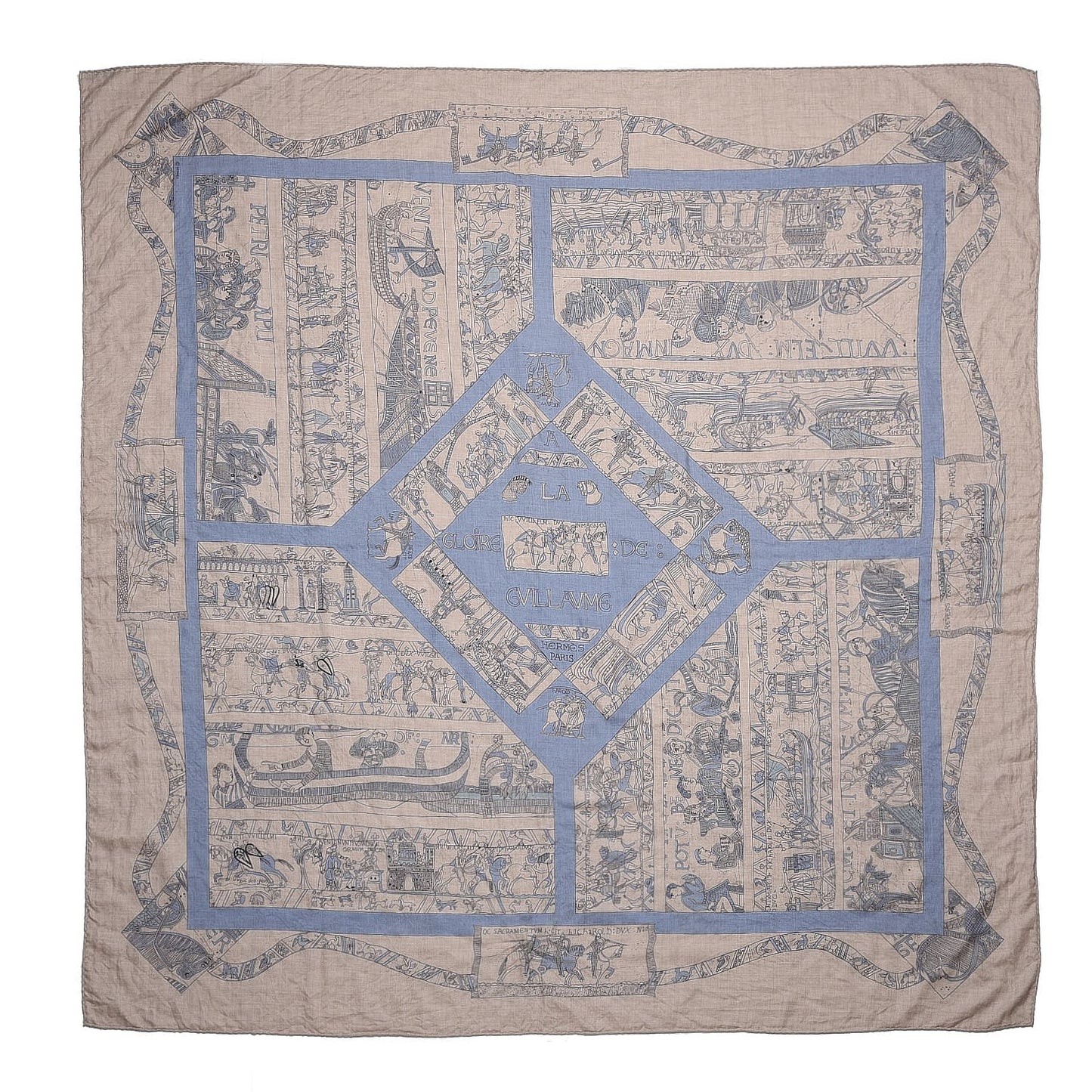 Cashmere Silk A La Gloire De Guillaume Shawl 140