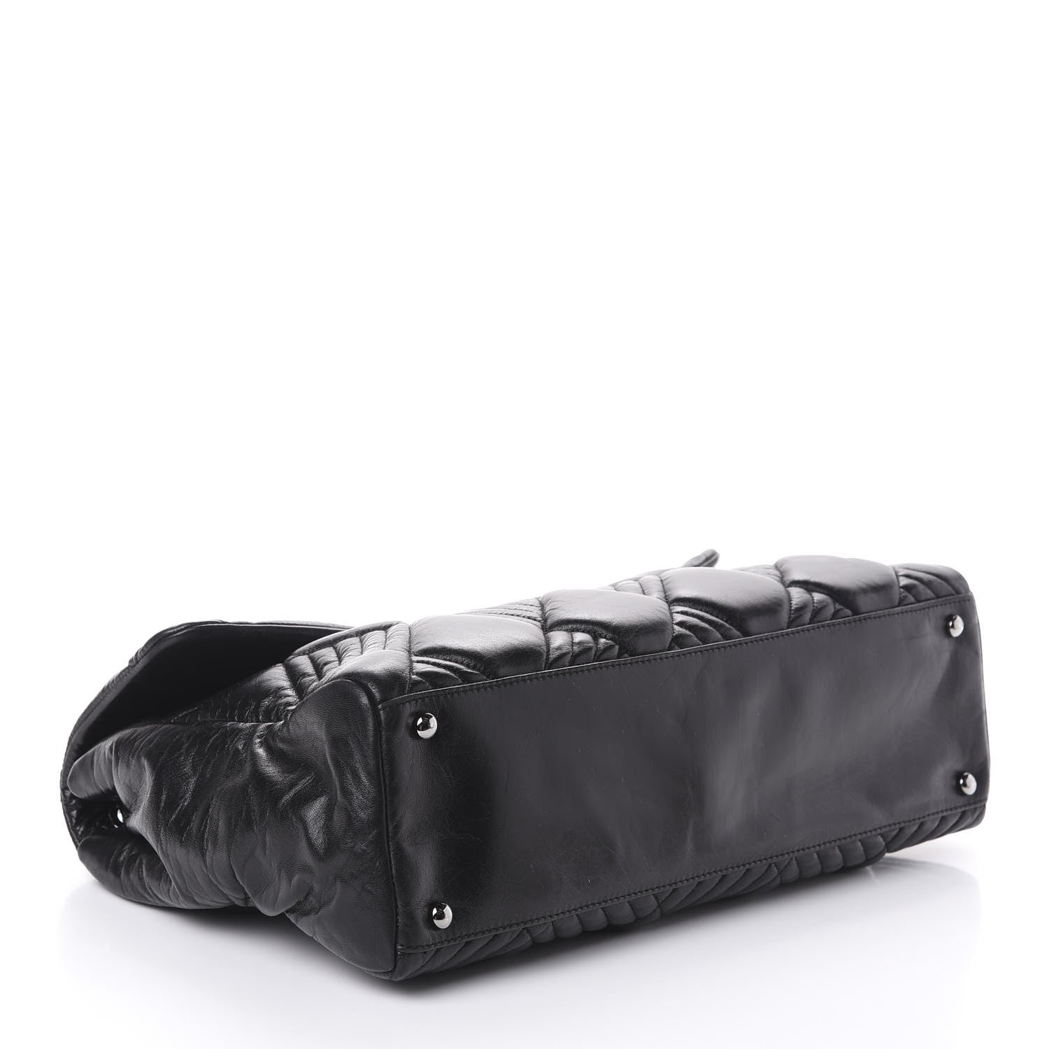 Chanel Lambskin In and Out XL Maxi Flap Black 4 of 11