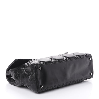 Chanel Lambskin In and Out XL Maxi Flap Black 4 of 11