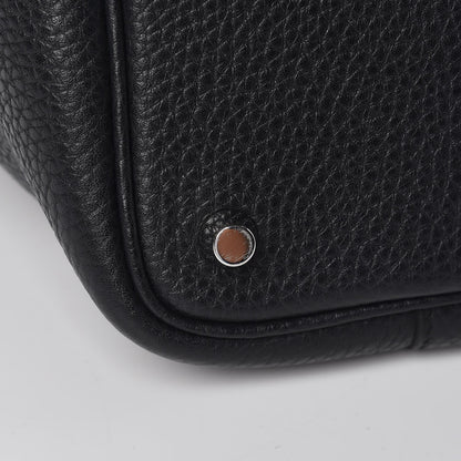 Hermes Taurillon Clemence Picotin Lock 18 PM Black 10 of 12