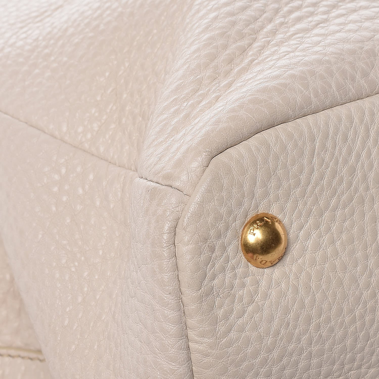 Prada Cervo Deerskin Tote Talco 13 of 21