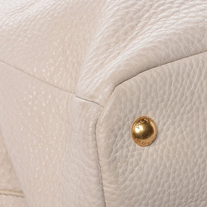 Prada Cervo Deerskin Tote Talco 13 of 21