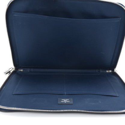Louis Vuitton Taiga Porte-Documents Slim Bleu Marine 5 of 20