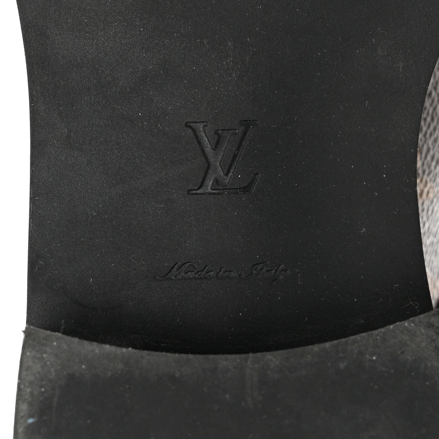 Louis Vuitton Calfskin Monogram Wonderland Flat Ranger Boots 39 Black 8 of 9