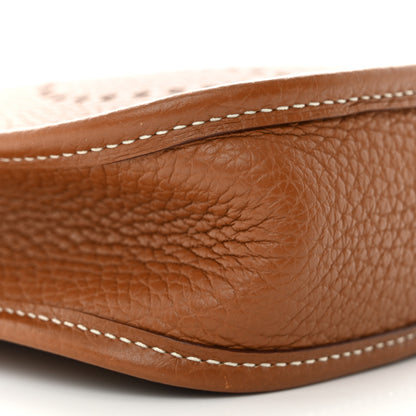 Hermes Taurillon Clemence Amazone Evelyne TPM Gold Cuivre 9 of 13