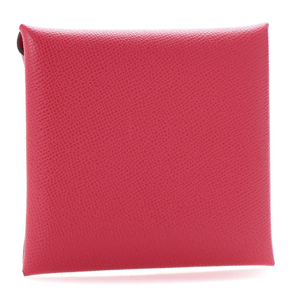 Hermes Madame Calfskin Bastia Coin Purse Rose Extreme 3 of 8