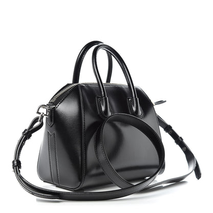 Givenchy Shiny Lord Calfskin Mini Antigona Black 3 of 9