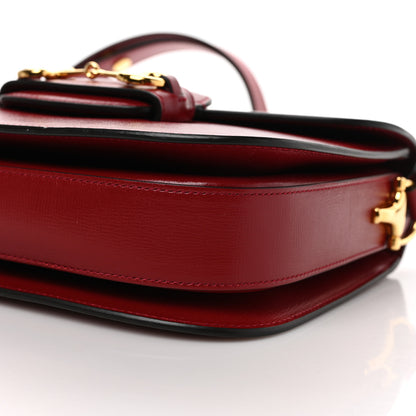 Gucci Azalea Calfskin Horsebit 1955 Shoulder Bag New Cherry Red 10 of 11