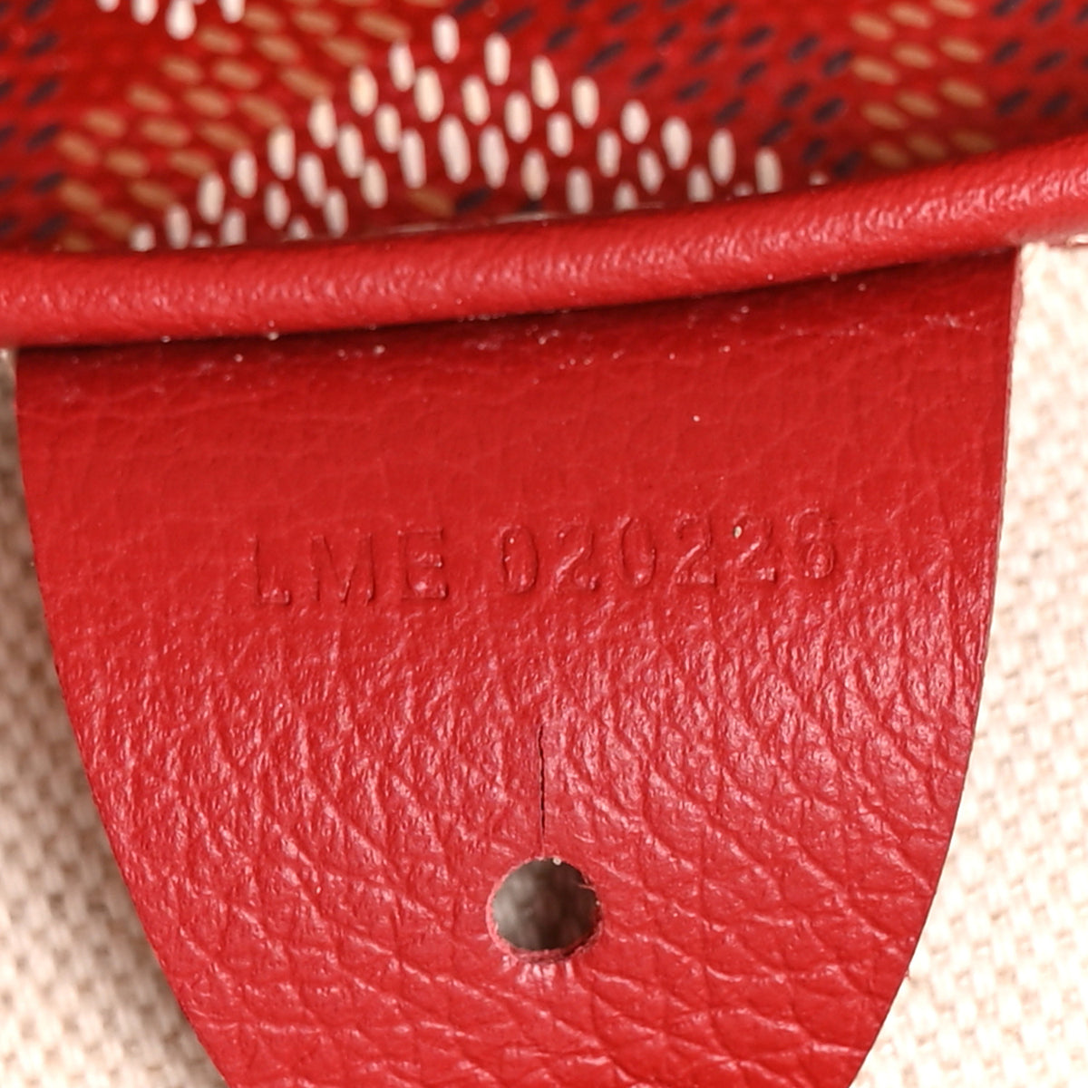 Goyardine Artois MM Red