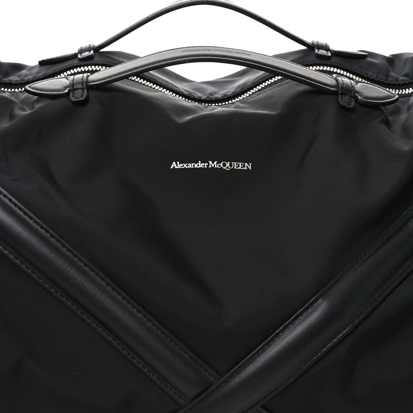 Nylon Cordura Nappa Gym Bag Black