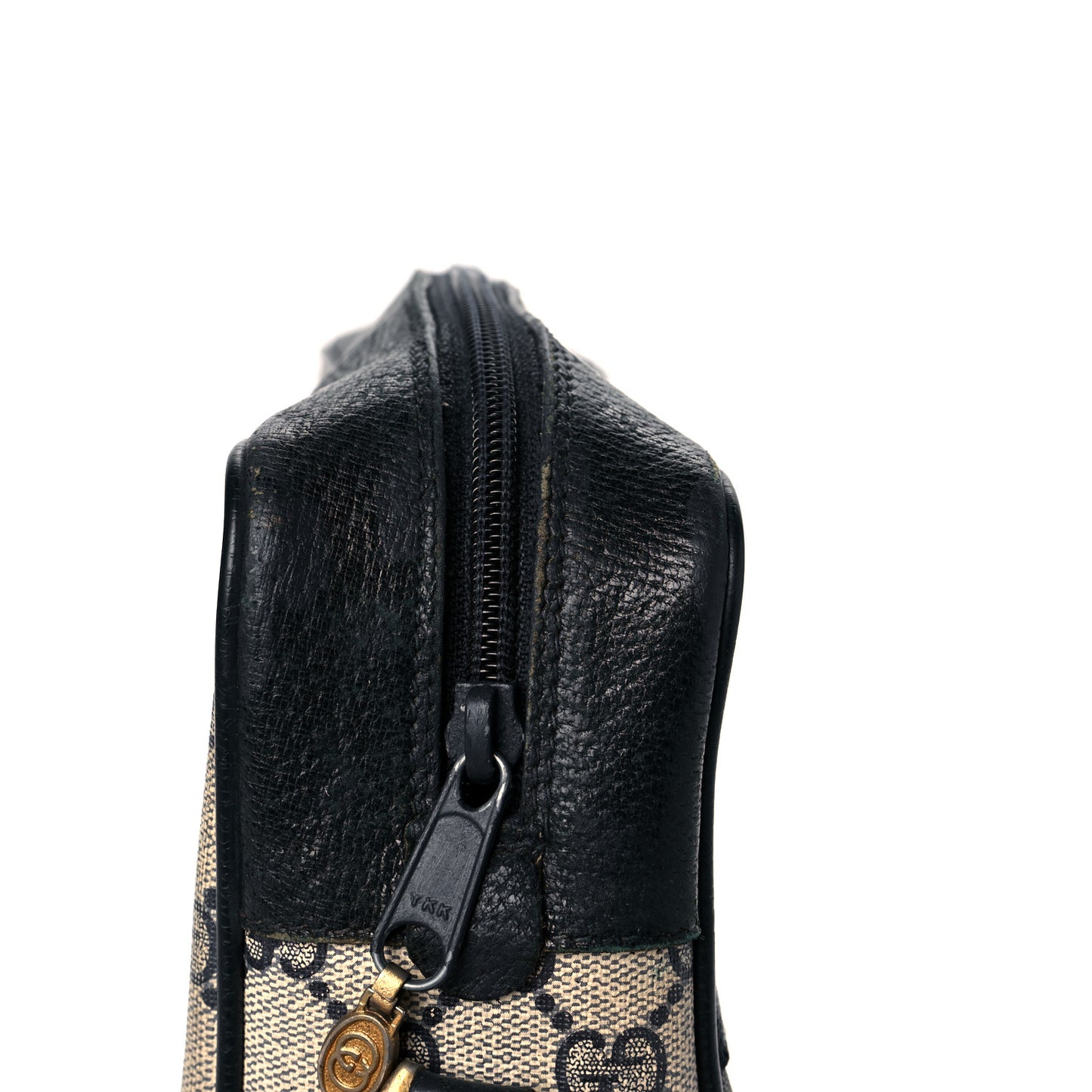 GG Plus Monogram Canvas Web Shoulder Bag Blue