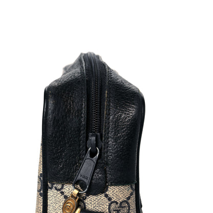 Gucci GG Plus Monogram Canvas Web Shoulder Bag Blue 12 of 14