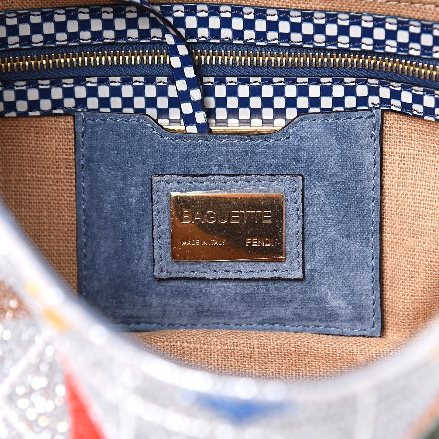 Beaded Embroidered Baguette Multicolor