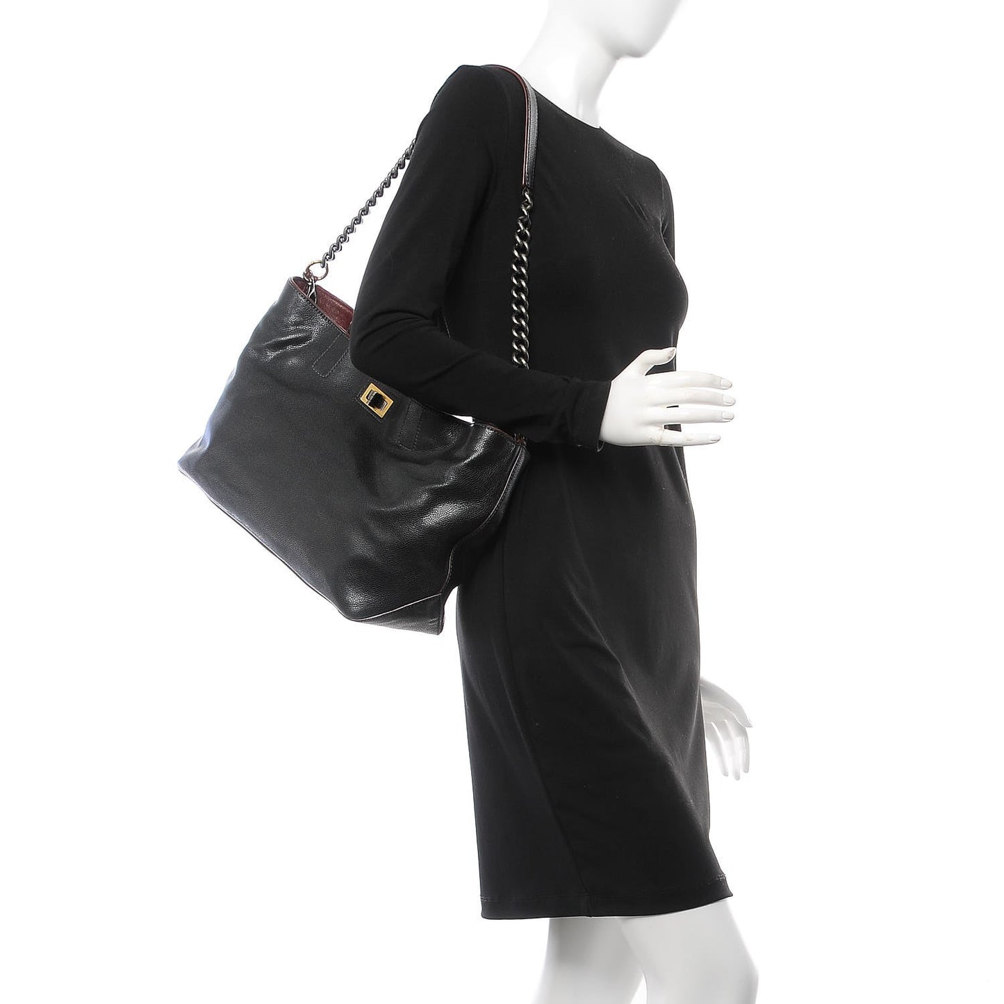 Caviar Mademoiselle Tote Black