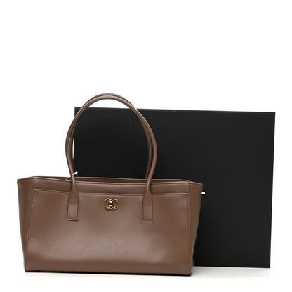 Chanel Calfskin Archetype Small Shopping Tote Light Brown 11 of 11