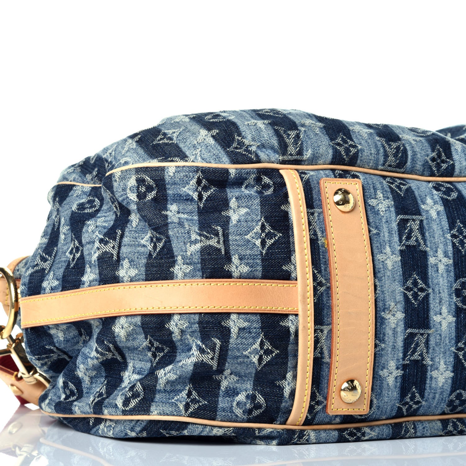 Louis Vuitton Denim Raye Cabas GM 8 of 11