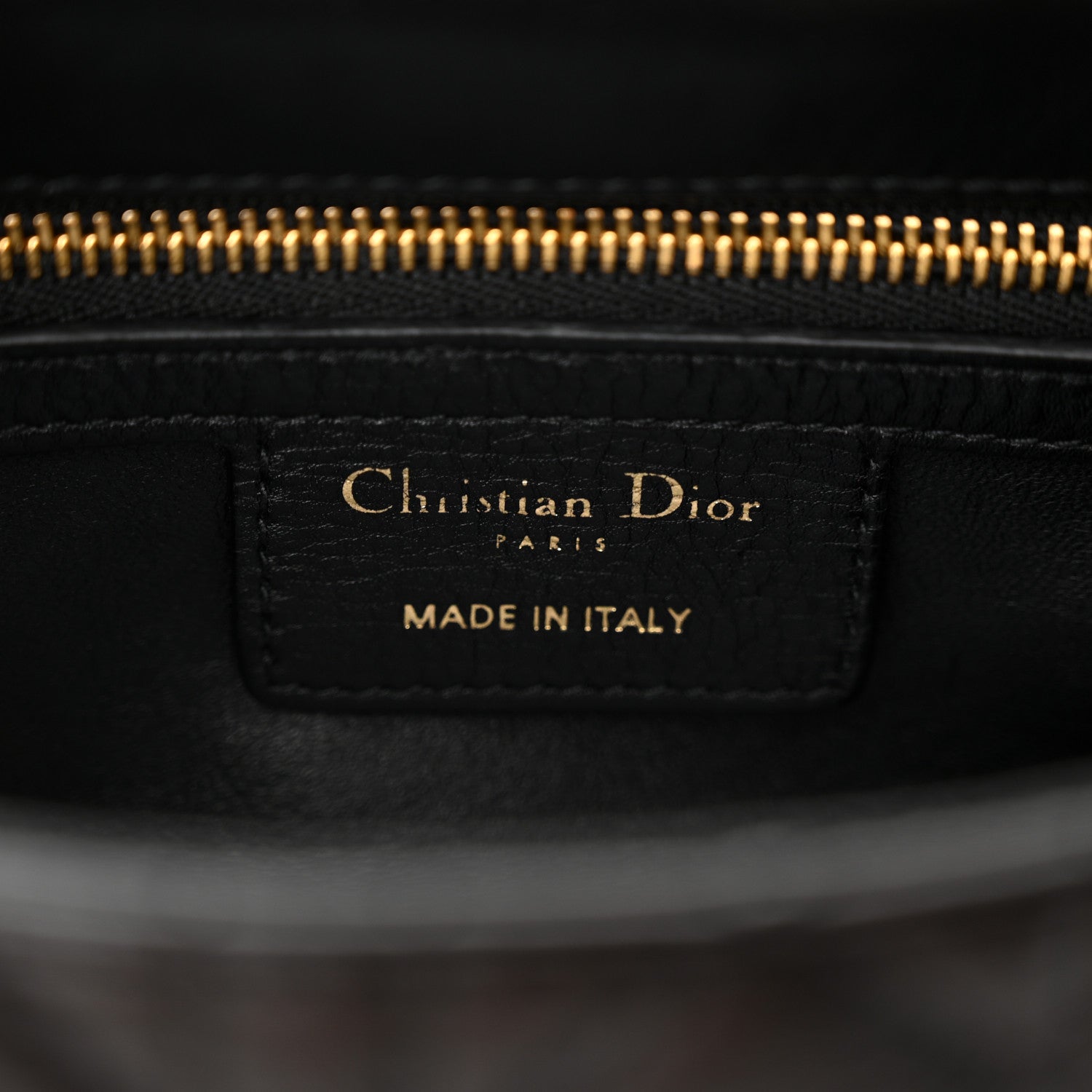 Christian Dior Calfskin Cannage Small Caro Bag Black 6 of 12