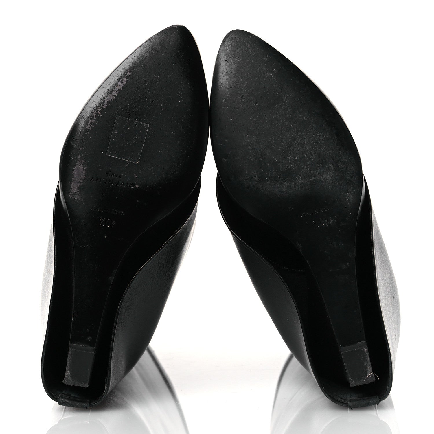 Givenchy Calfskin Shark Lock Pant Boots 40.5 Black 7 of 14