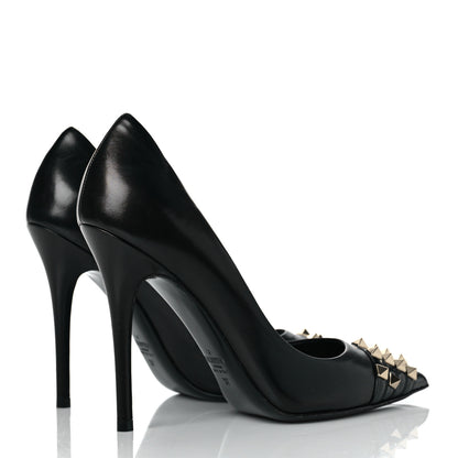 Valentino Garavani Kidskin Rockstud Alcove 110mm Pumps 37 Black 4 of 9
