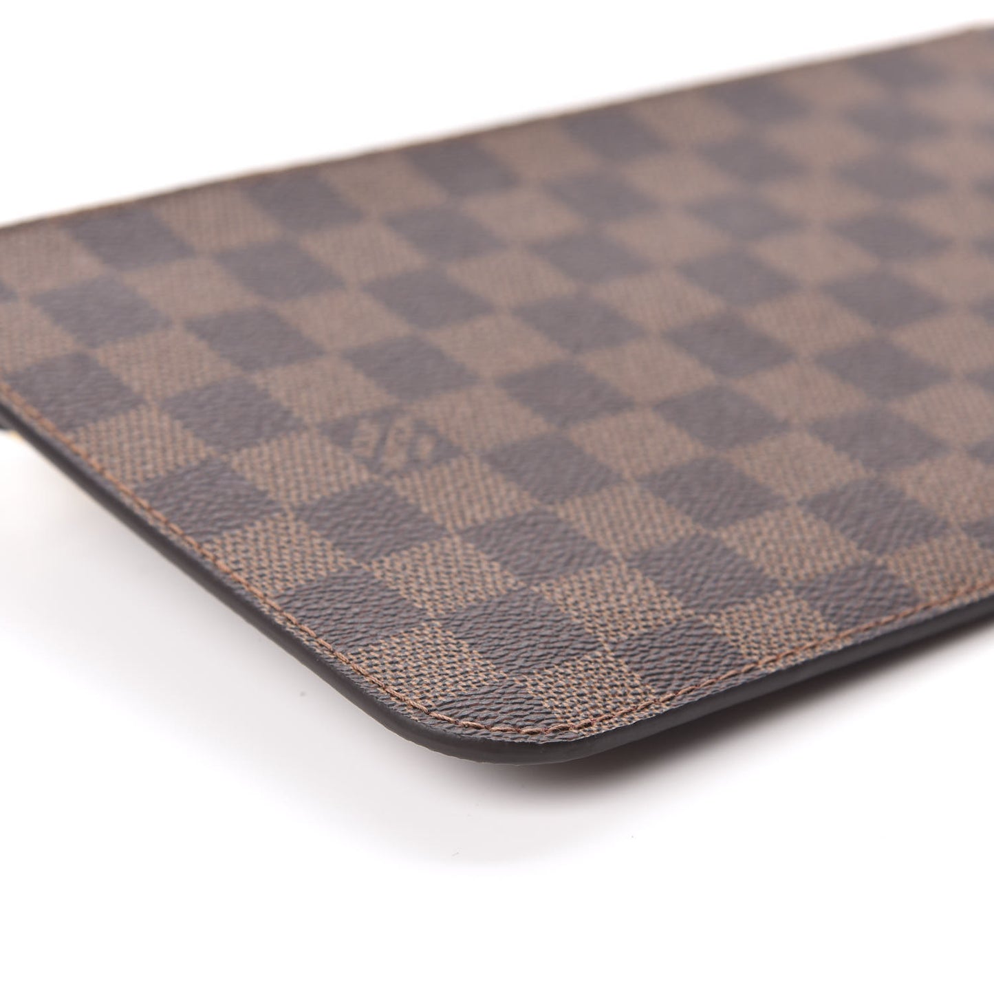 Damier Ebene Neverfull MM GM Pochette Rose Ballerine