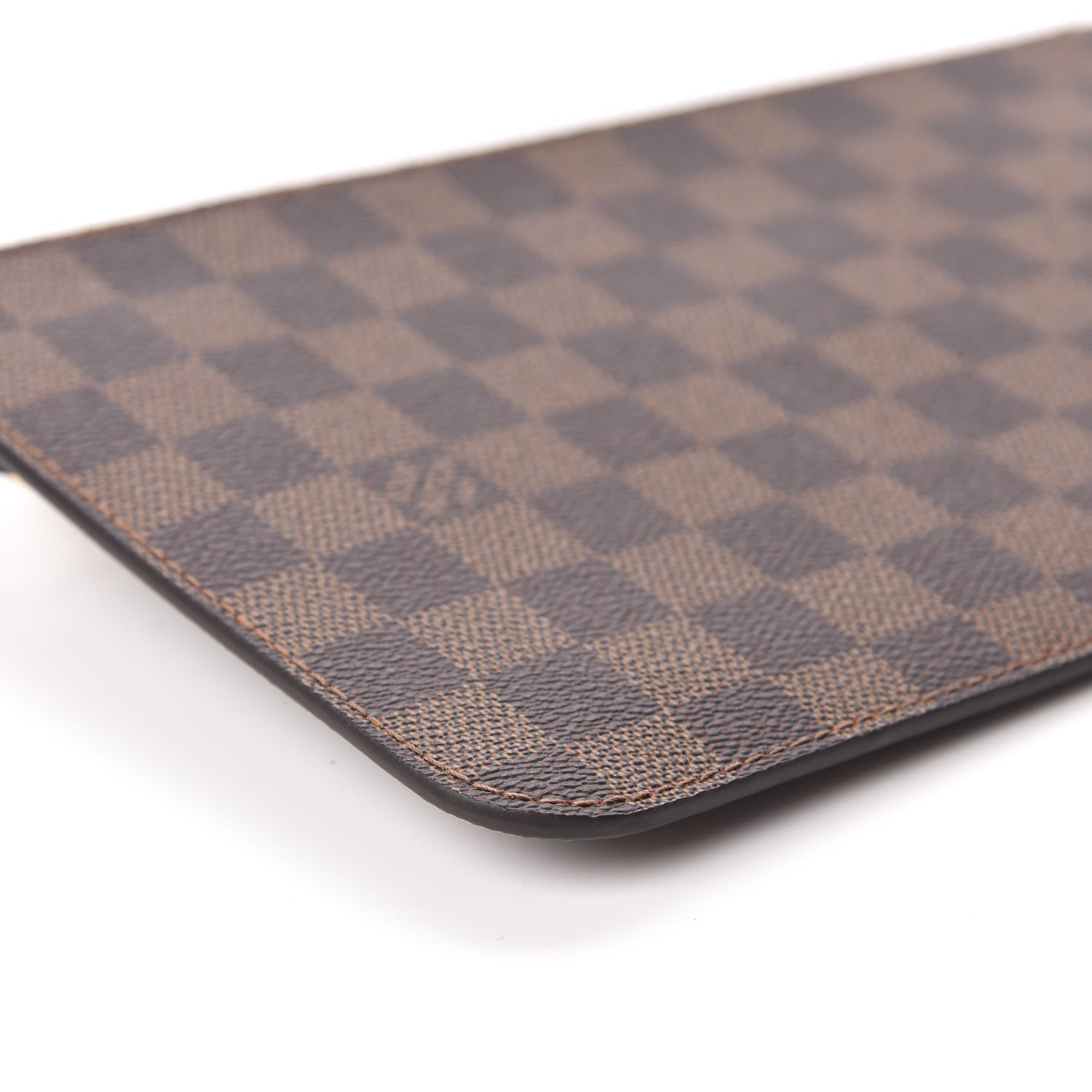 Louis Vuitton Damier Ebene Neverfull MM GM Pochette Rose Ballerine 6 of 9
