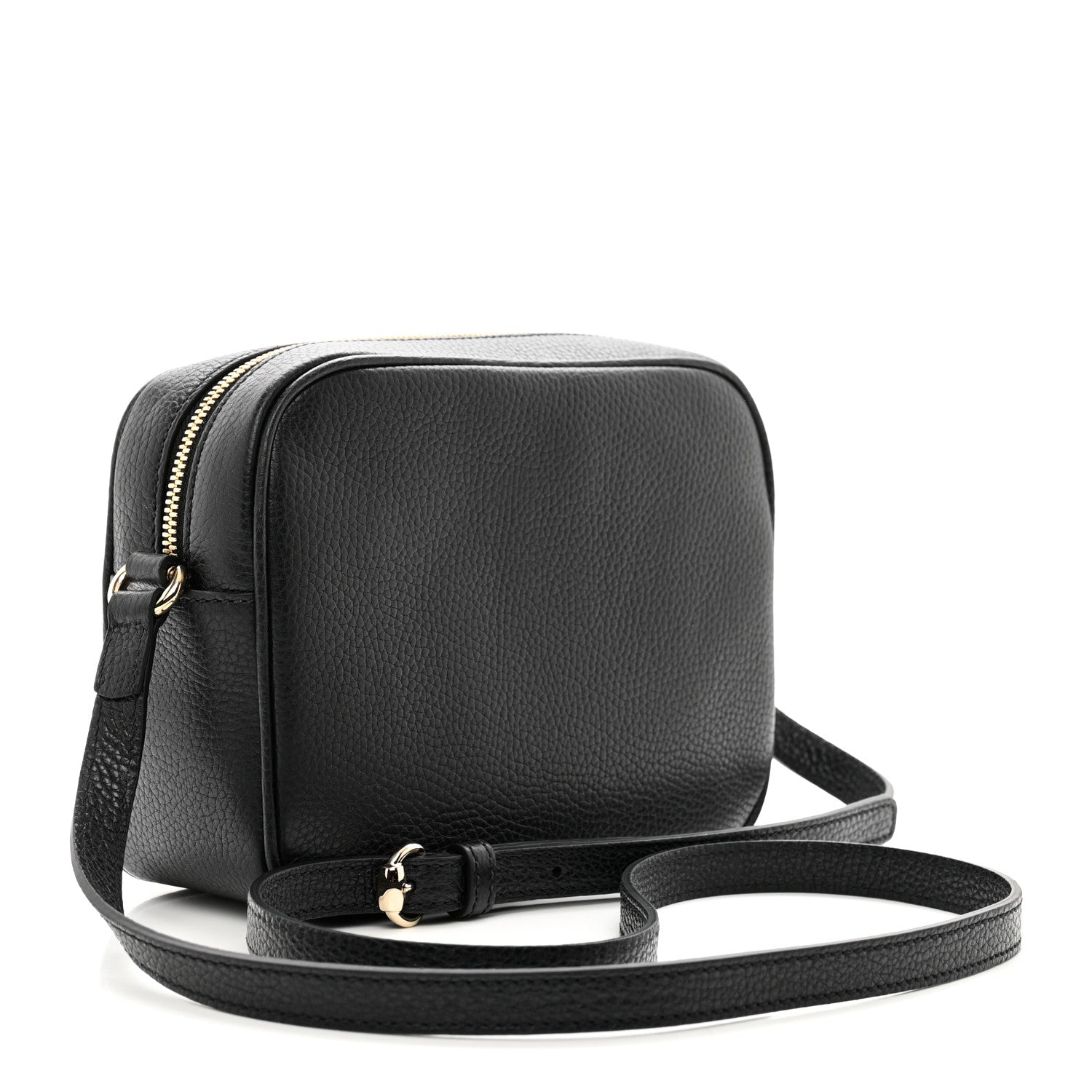 Gucci Pebbled Calfskin Small Soho Disco Bag Black 3 of 11
