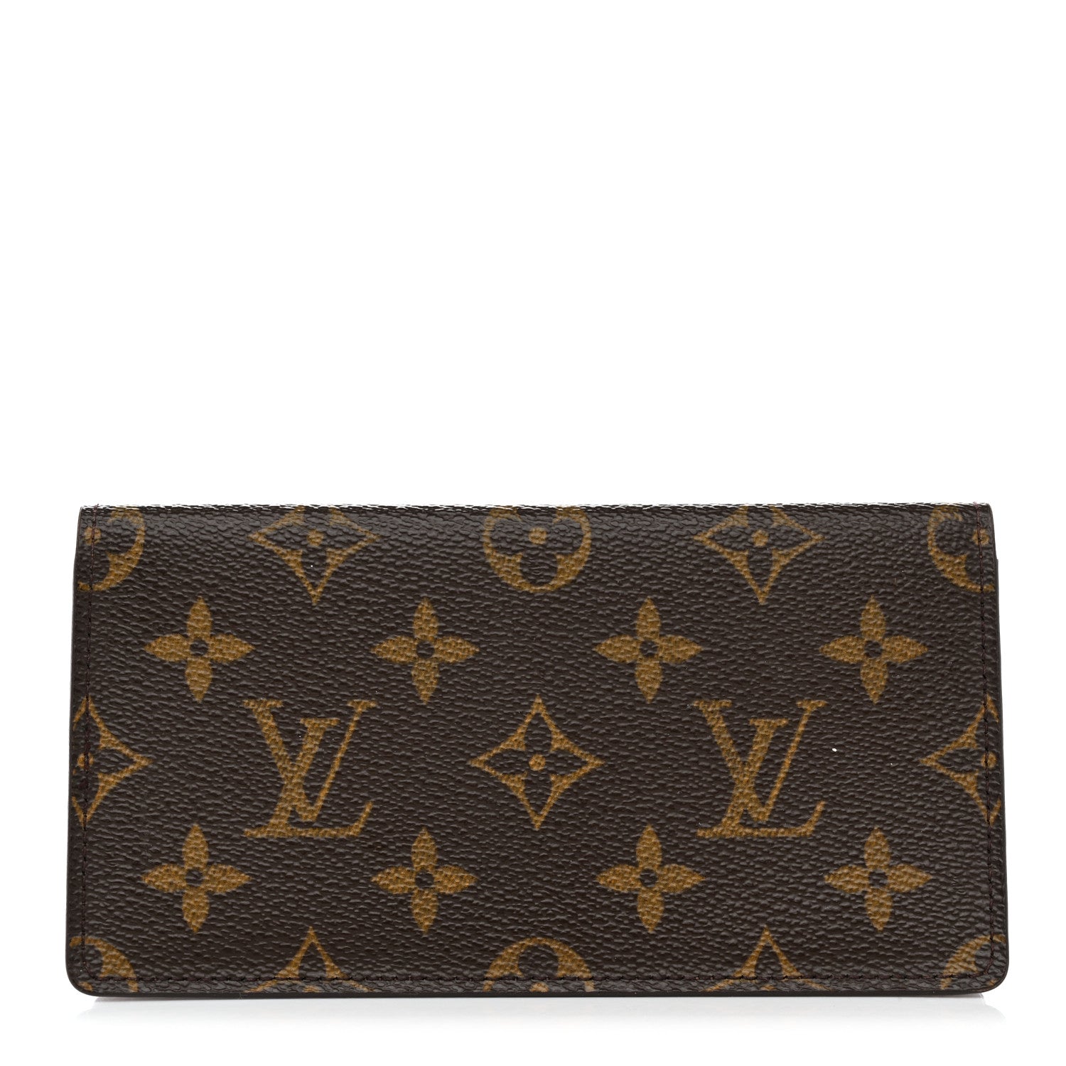 Louis Vuitton Monogram Simple Checkbook Holder Wallet 1 of 8