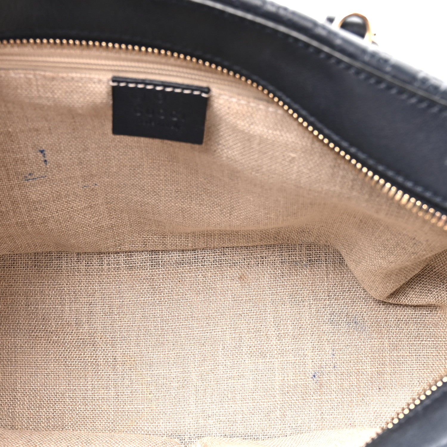 Gucci Microguccissima Medium Crossbody Bag Blue 4 of 11