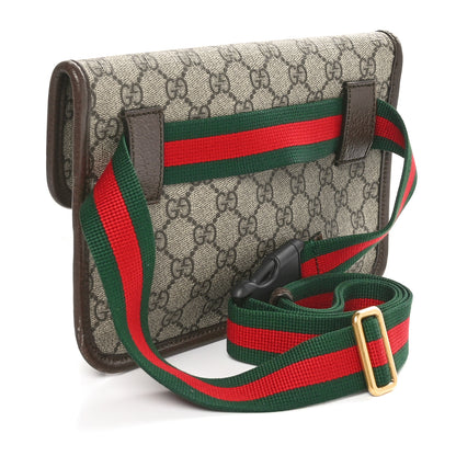 Gucci GG Supreme Monogram Neo Vintage Web Belt Bag Brown 3 of 10