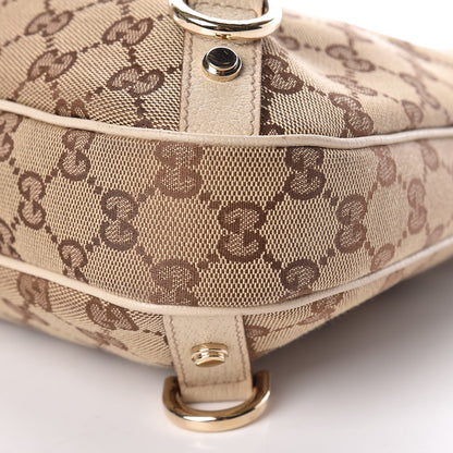 Gucci Monogram Medium Abbey D Ring Hobo Off White 15 of 15