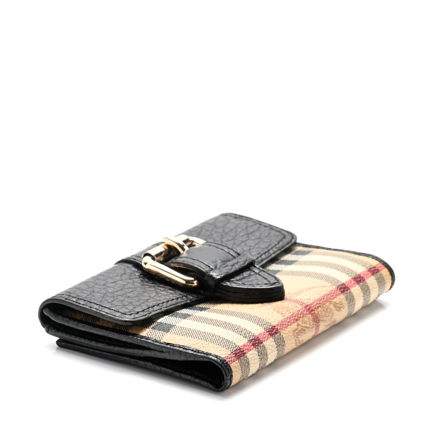 Haymarket Check Compact Wallet Black