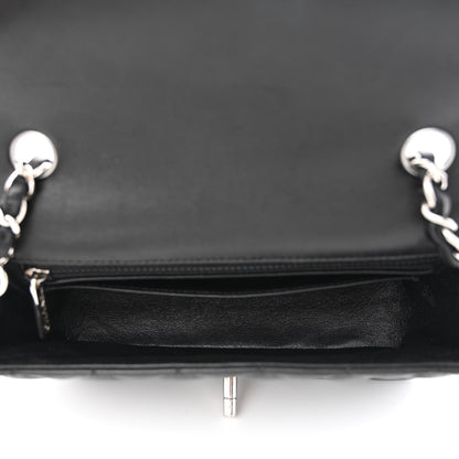 Chanel Lambskin Quilted Mini Rectangular Flap Black 5 of 11