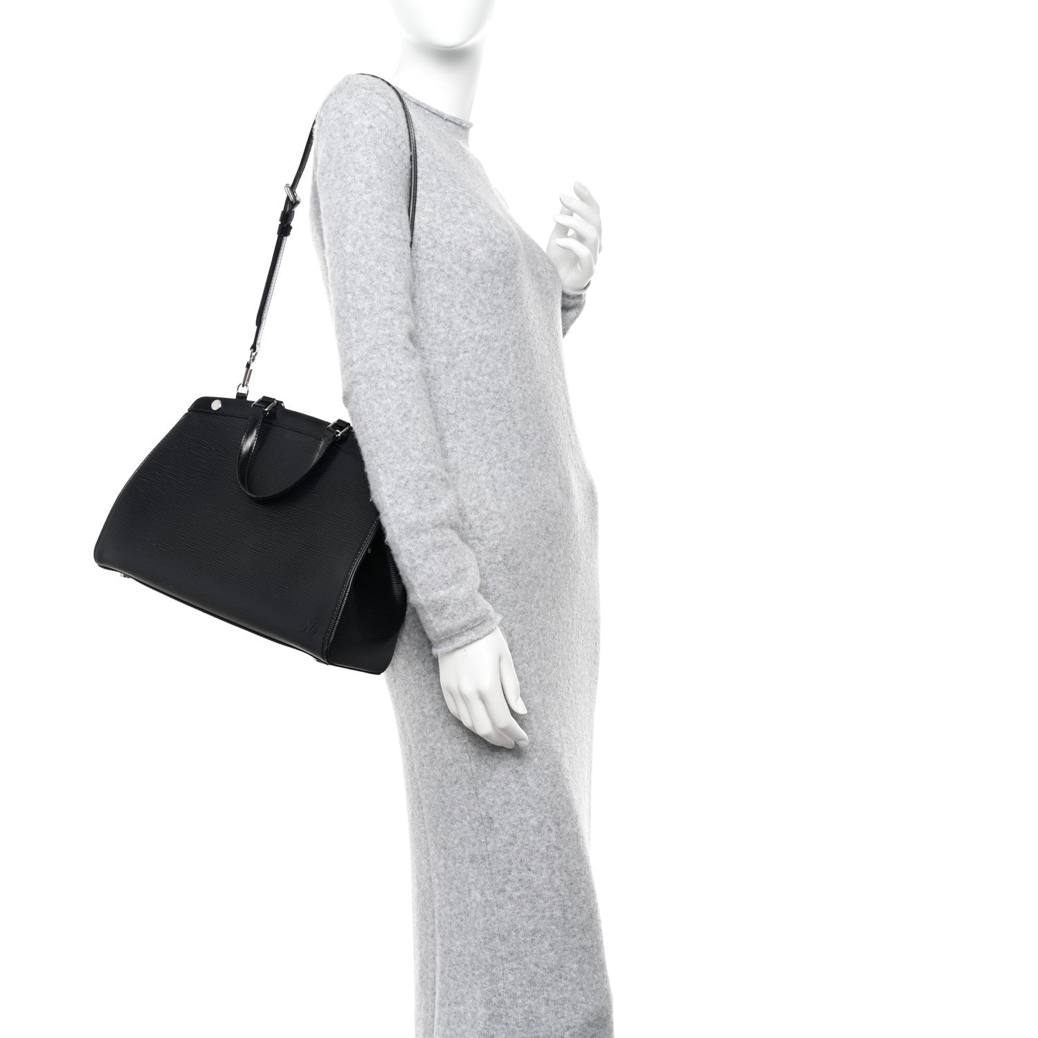 Louis Vuitton Epi Brea MM Black 2 of 9