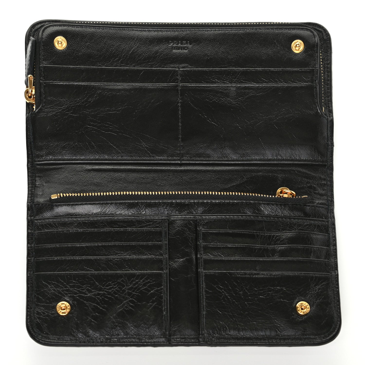 Prada Sequin Camouflage Zip Wallet Mimetico 5 of 8