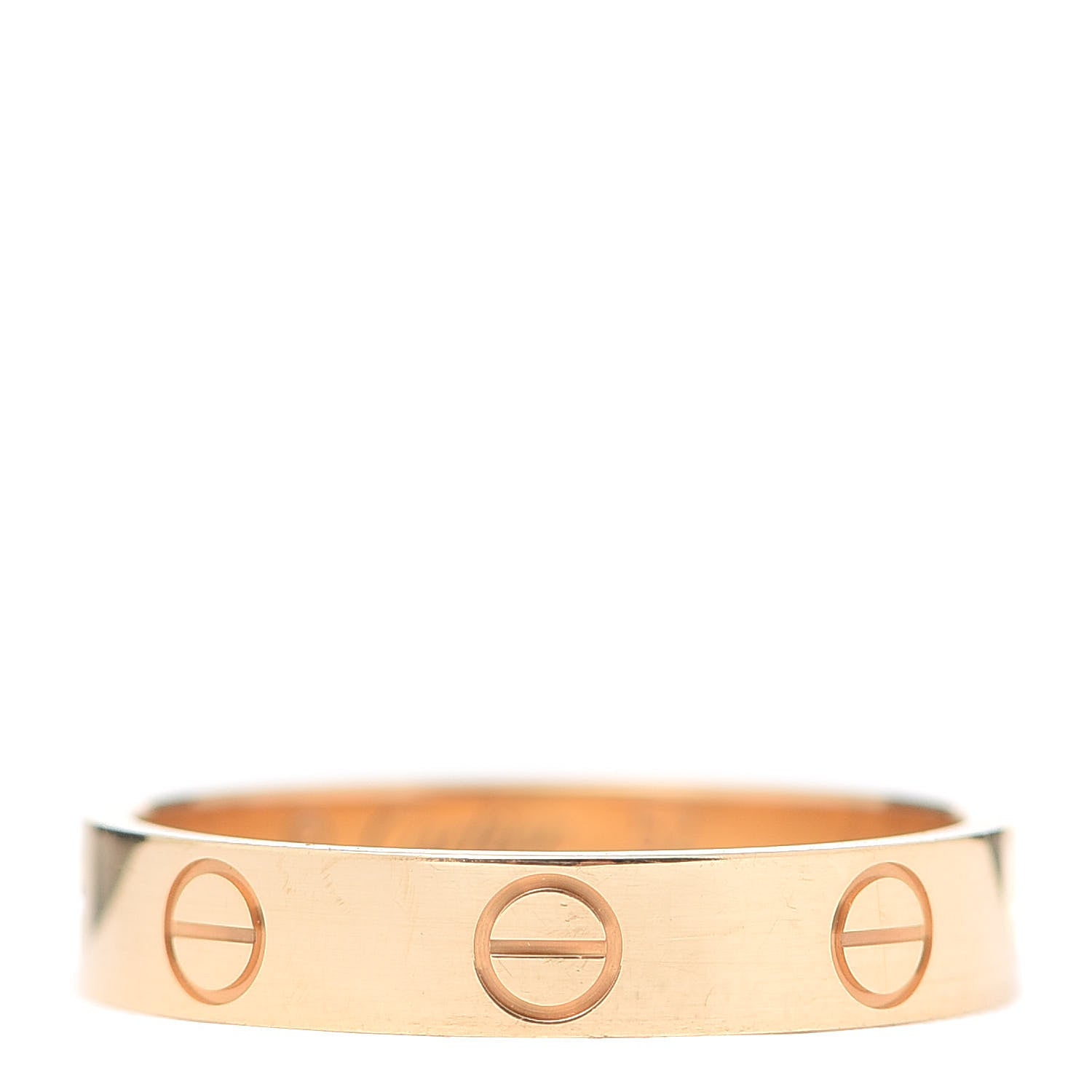 Cartier 18K Yellow Gold 3.5mm LOVE Wedding Band Ring 52 6 1 of 6