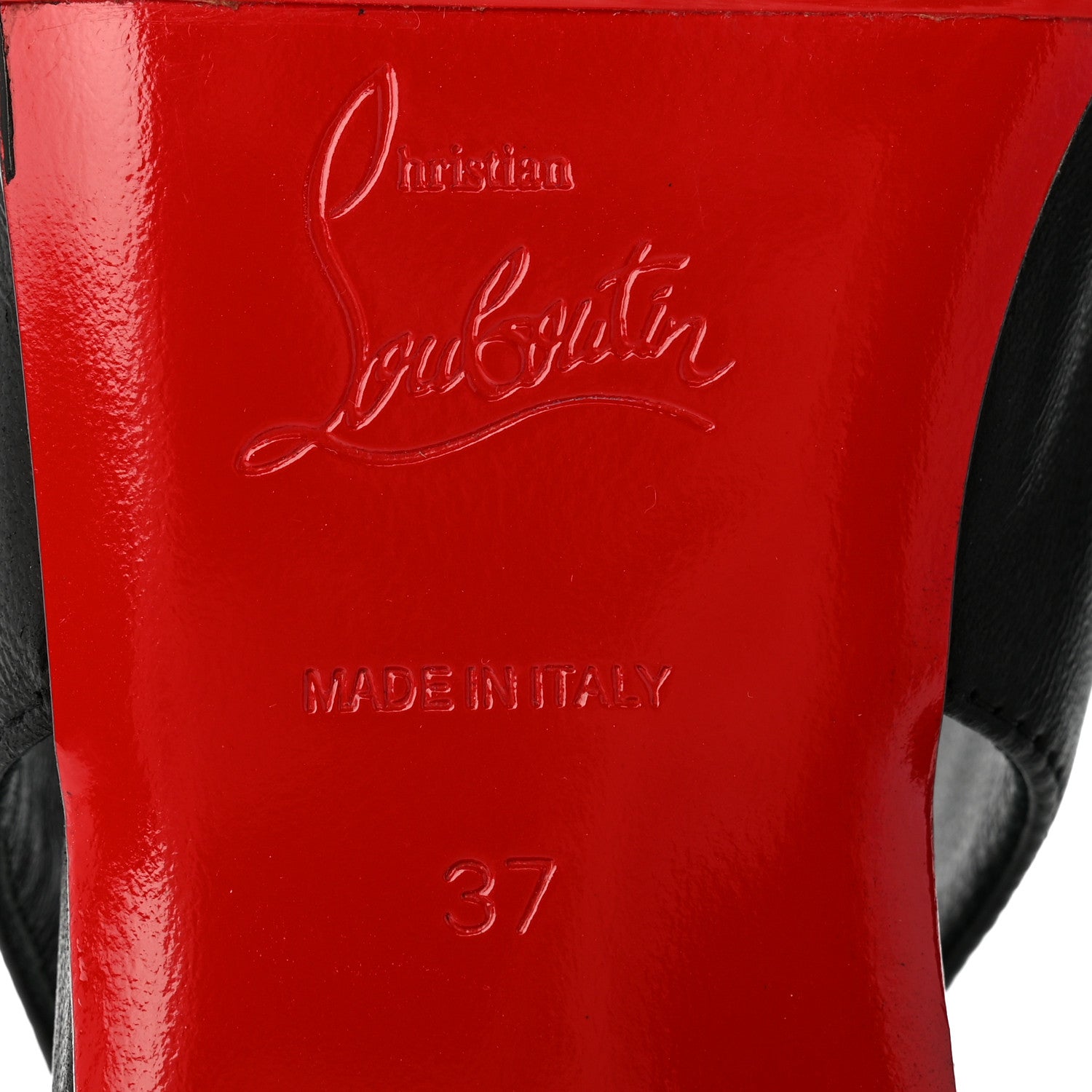 Christian Louboutin Nappa Mamaflirt 30mm Bow Sling Ballerinas 37 Black 7 of 9