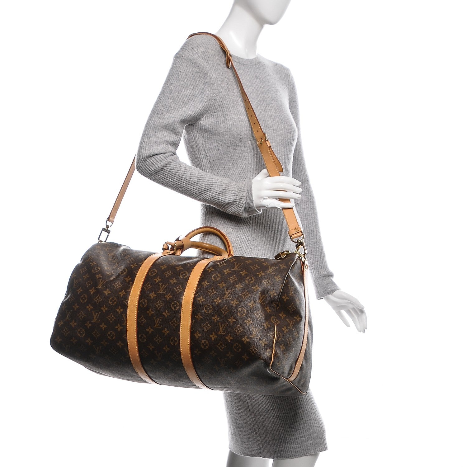 Louis Vuitton Monogram Keepall Bandouliere 55 2 of 6