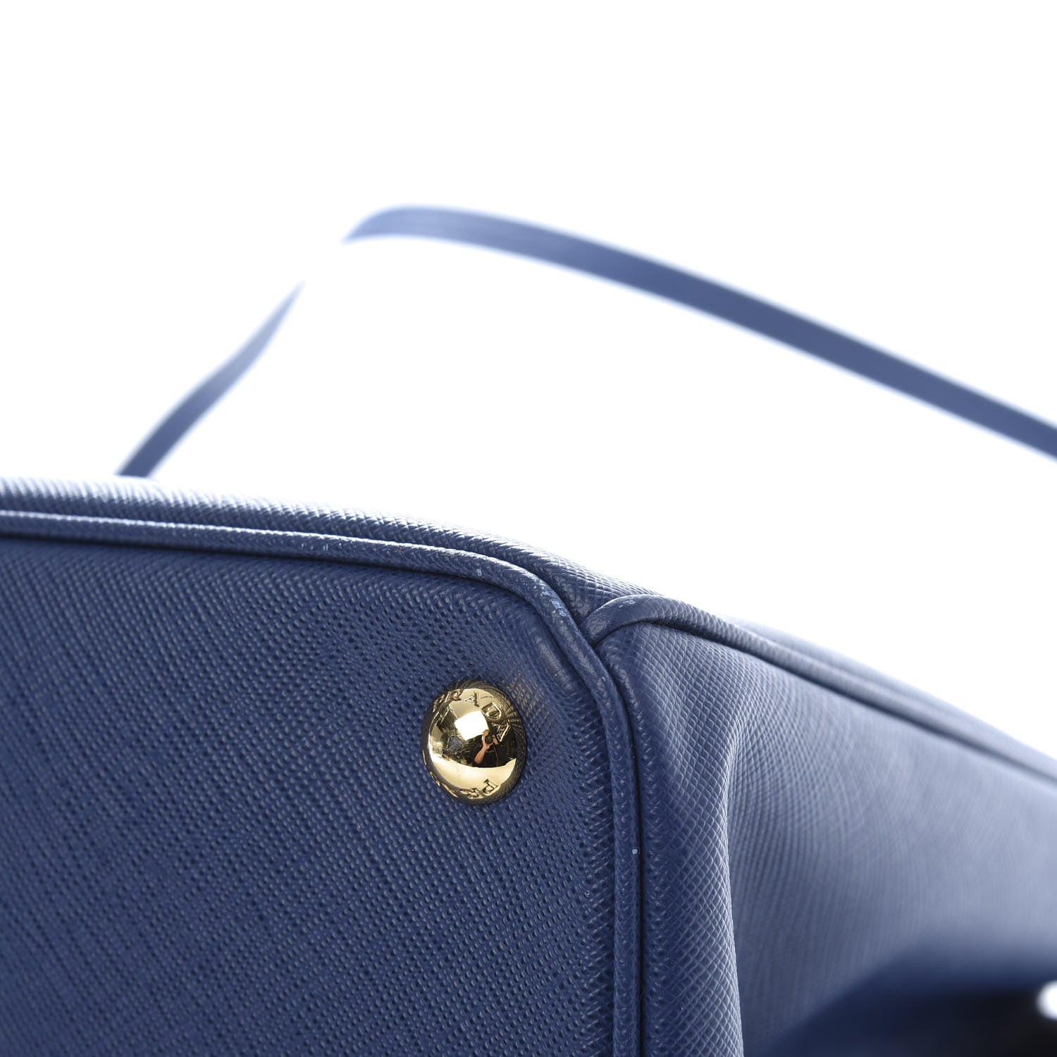 Prada Saffiano Medium Galleria Double Zip Tote Bluette 12 of 15